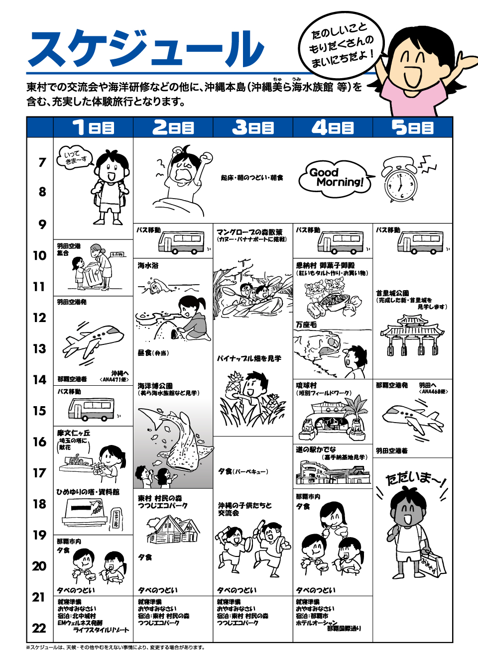 第２回テレビ埼玉おきなわ遊・YOU塾　２０２７年３月２７日（土）～３月３１日（水）小学３年生から小学６年生の男女を対象にした４泊５日の体験旅行を開催。募集人数９０名で沖縄の自然に出会い友達に出会い自分に出会う大冒険